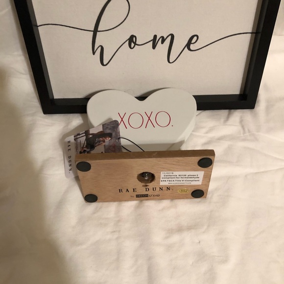 Rae Dunn Metal XOXO heart decoration - Picture 5 of 6